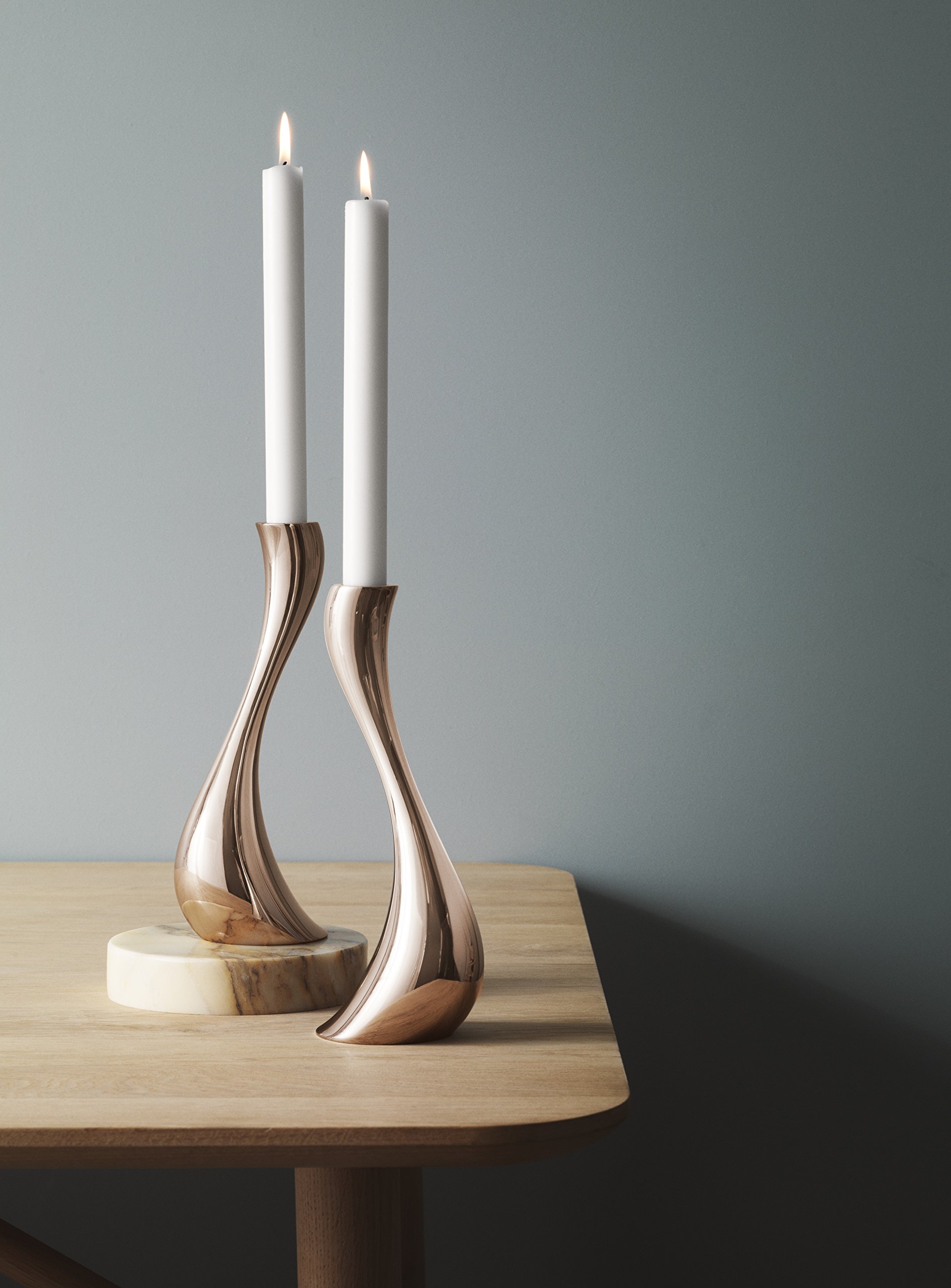 Amazon.co.jp: Georg Jensen キャンドルホルダー ステンレス